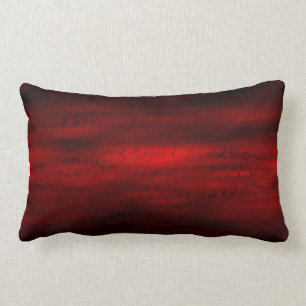 Coussin Rectangle Rêves rouge foncé