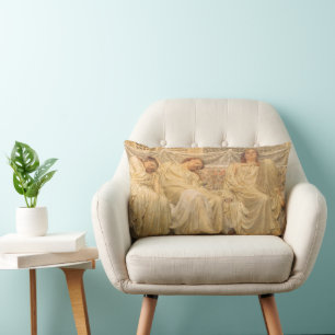 Coussin Rectangle Rêveurs par Albert Joseph Moore, Art victorien