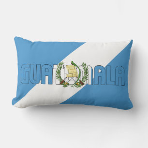 Coussin Rectangle Rêvez en couleur avec le drapeau patriotique du Gu