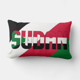 Coussin Rectangle Rêvez en couleur avec le drapeau patriotique du So
