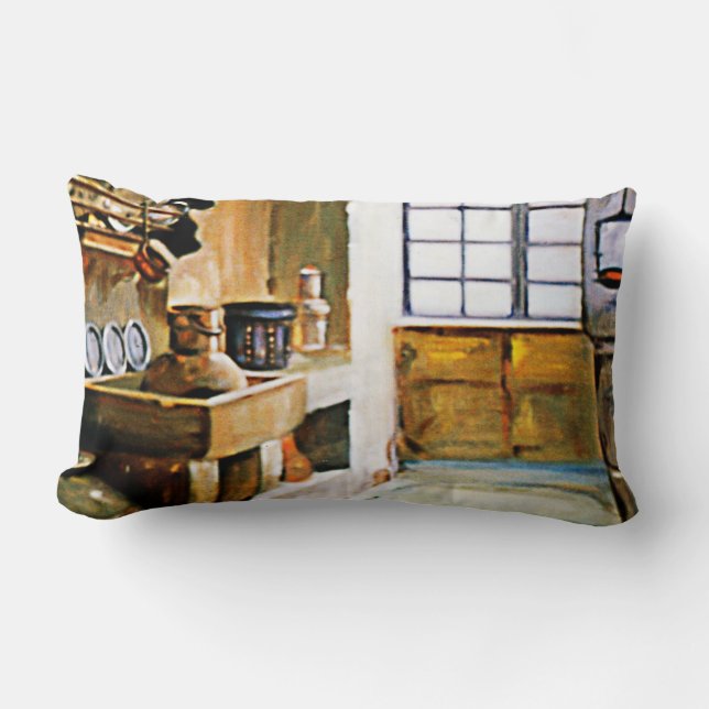 Coussin Rectangle Rincón gallego (Apunte)/livre galicien (croquis) (Recto)