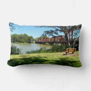 Coussin Rectangle River Murray Australia Historic Bridge