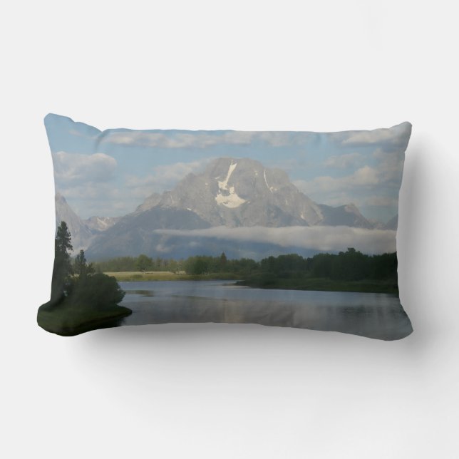 Coussin Rectangle Rivière Jackson Hole à Grand Teton National Park (Recto)