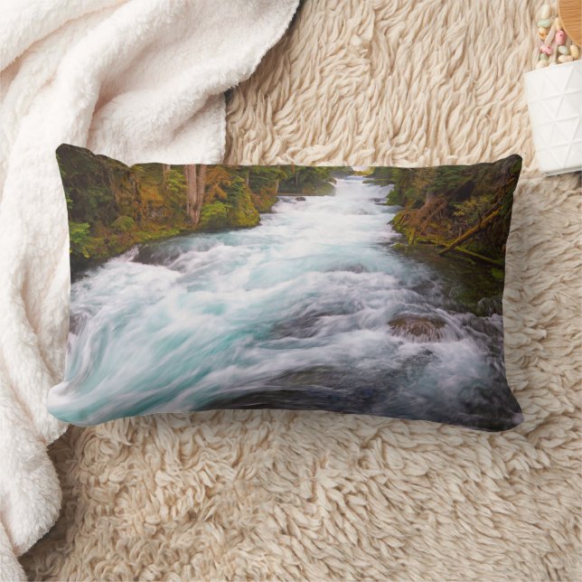 Coussin Rectangle Rivière McKenzie | Oregon (Couverture)