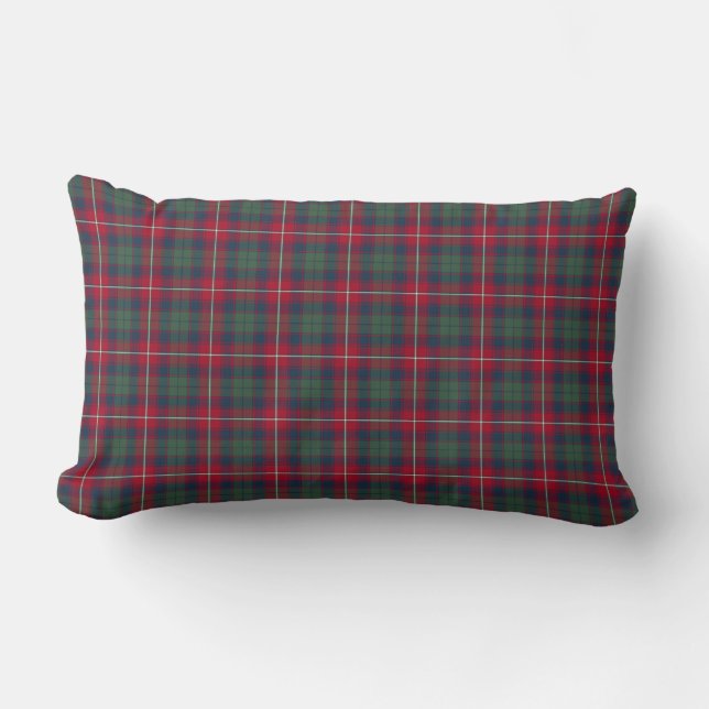 Coussin Rectangle Robertson Clan Tartan (Recto)