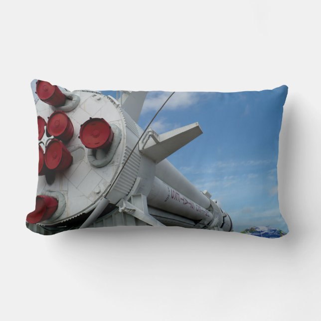 Coussin Rectangle Rocket, Kennedy Space Center, Floride (Recto)