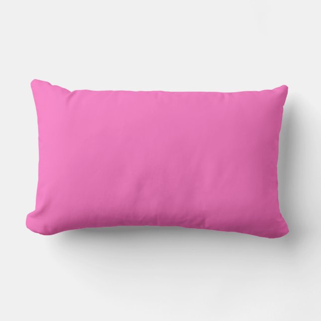Coussin Rectangle Rose fluorescent (Recto)