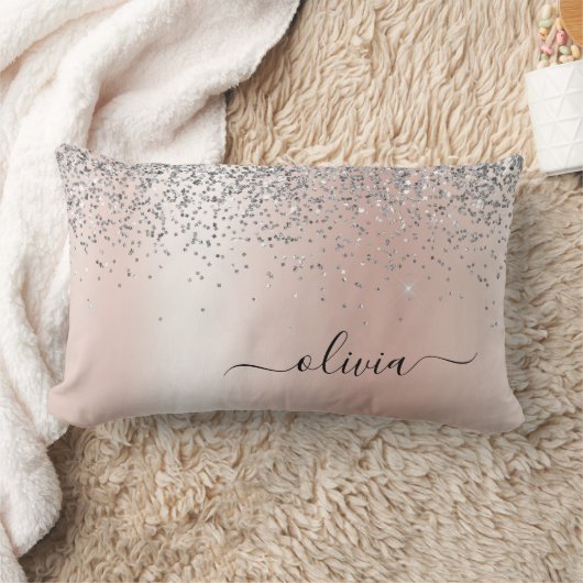 Coussin Rectangle Rose Gold (Couverture)