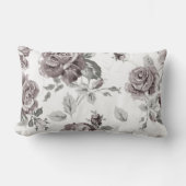 Coussin Rectangle Rose rose poussiéreux (Recto)