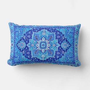Coussin Rectangle RUG PERSIEN - Bleu