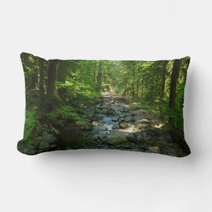 Coussin Rectangle Ruisseau Laughingwater au Parc national du mont Ra