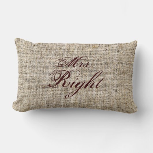 Coussin Rectangle Russe Western Pays Burlap Mariage de tournesol (Recto)