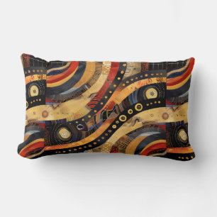 Coussin Rectangle Rythme ethnique en Motif