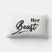 Coussin Rectangle Sa Bête (Verso)
