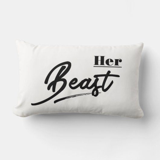 Coussin Rectangle Sa Bête (Recto)