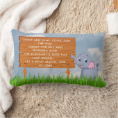 Coussin Rectangle Safari de contes (Couverture)
