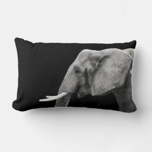Coussin Rectangle Safari éléphant africain photo d'un animal
