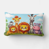 Coussin Rectangle Safari Friends Cushion (Recto)