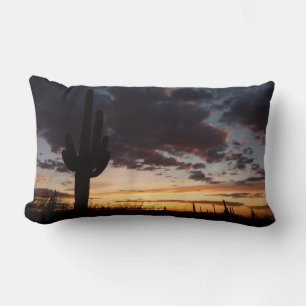Coussin Rectangle Saguaro Sunset III Arizona Desert Paysage