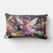 Coussin Rectangle Salutations Fée Bébé (Recto)