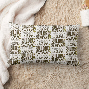 Coussin Rectangle Sauver les enfants, sauver des vies