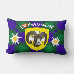 Coussin Rectangle Schaffhouse - Suisse - Suisse - Svizzera Kissen