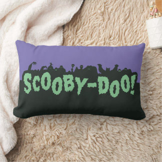 Coussin Rectangle Scooby-Doo ! Logo Monster Silhouette