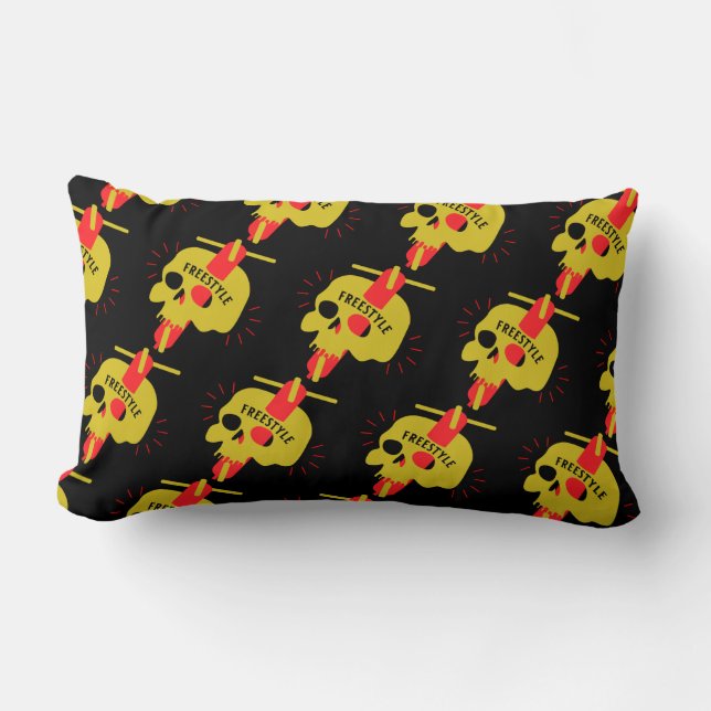 Coussin Rectangle Scooters Freestyle (Recto)