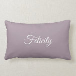 Coussin Rectangle Script De Nom Personnalisé Lettre Initiale F Éléga<br><div class="desc">Script De Nom Personnalisé Lettre Initiale De L'Élégant Oreillers De Coton Modèle Moderne.</div>