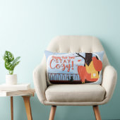 Coussin Rectangle Séjour Cosy Hygge Automne FolkArt Deco AJOUTER NOM (Chaise)