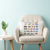 Coussin Rectangle S'envoler au-delà du chagrin (Chaise)