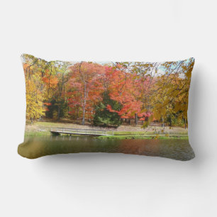 Coussin Rectangle Sept Ponts de la Chute de Seven Springs III Paysag