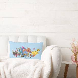 Coussin Rectangle Sesame Street Run ! Illustration de caractère