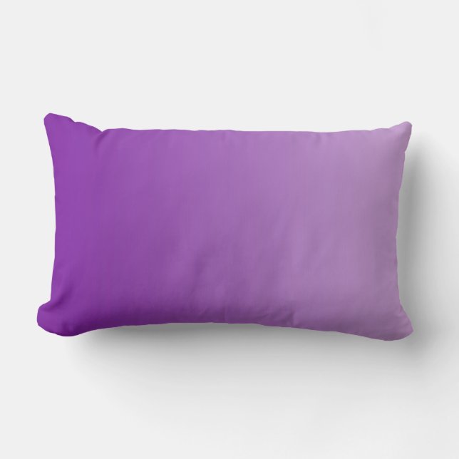 Coussin Rectangle SEULEMENT dégradés de COULEUR - violet (Recto)