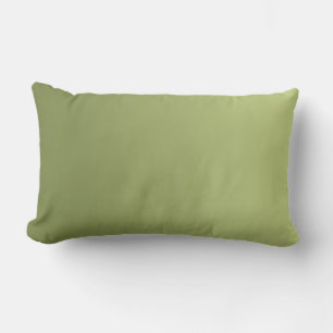 Coussin Rectangle SEULS gradients de COULEUR - vert olive
