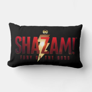 Coussin Rectangle SHAZAM ! Furie des dieux Logo Fury of the Gods