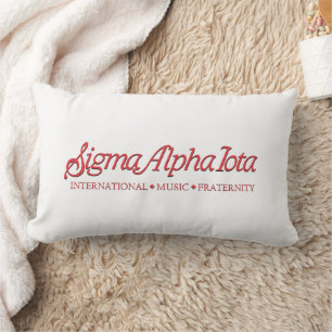Coussin Rectangle Sigma Alpha Iota Fraternité Internationale de Musi