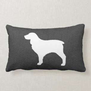 Coussin Rectangle Silhouette de Boykin Spaniel