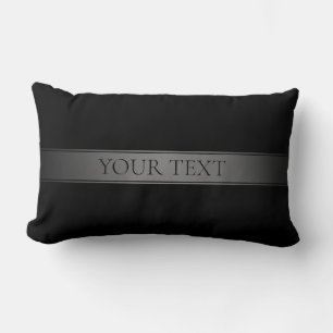 Coussin Rectangle Simple Dégradé Rayé Élégant Couleur Modifiable