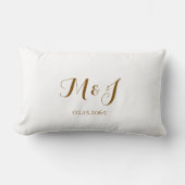 Coussin Rectangle Simple mariage (Recto)