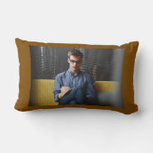 Coussin Rectangle Simple minimal elegant custom logo here company  g (Verso)