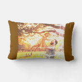 Coussin Rectangle Simple minimal elegant custom logo here company th (Verso)