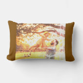 Coussin Rectangle Simple minimal elegant custom logo here company th (Recto)