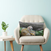 Coussin Rectangle Singe-écureuil adorable de bébé (Chaise)