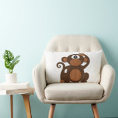 Coussin Rectangle Singe mignon (Chaise)