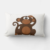 Coussin Rectangle Singe mignon (Recto)
