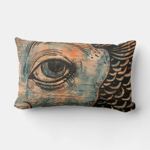 Coussin Rectangle Sirène Figurehead Coupe de bois Coupe d'oreiller I