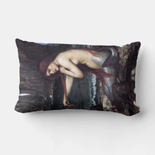 Coussin Rectangle Sirène sur la plage