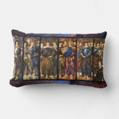 Coussin Rectangle SIX JOURS D'ANGELS DE CRÉATION par Edward Burne Jo (Recto)