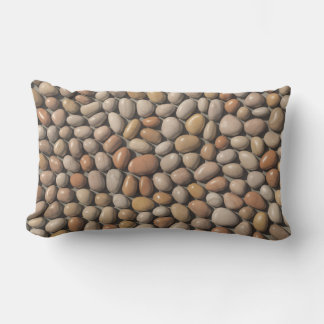 Coussin Rectangle Smooth Riverbed Pebbles